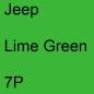 Preview: Jeep, Lime Green, 7P.